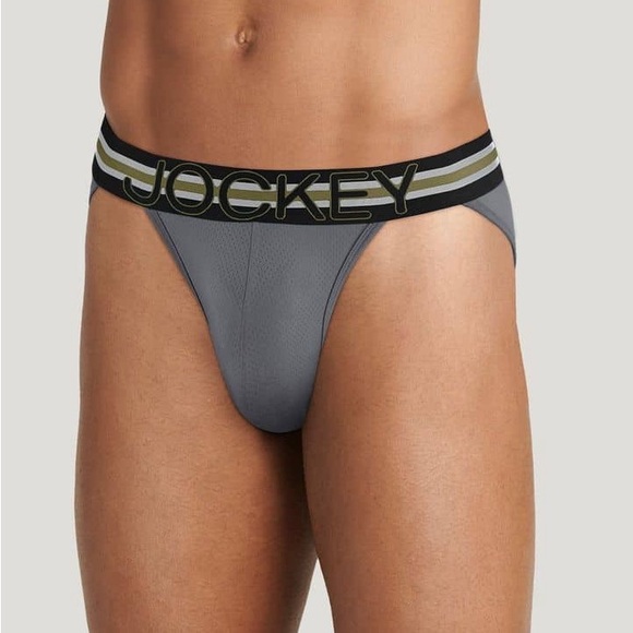Jockey® Men’s Sport Stability Pouch Microfiber String Bikini Vulcan New XL - Picture 1 of 2